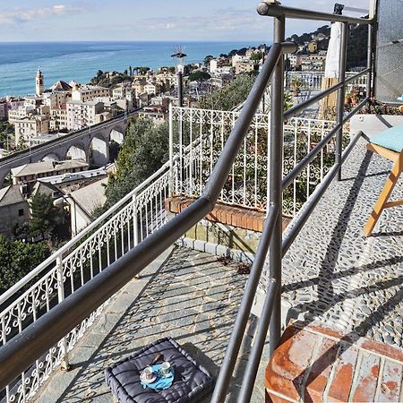 Sunset Apartment Above The Sea By Wonderful Italy Bogliasco Exterior foto